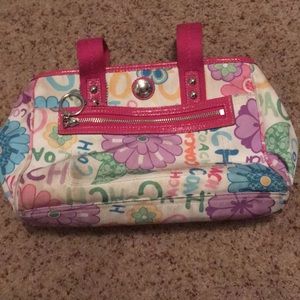 Summery fun Used Coach Purse